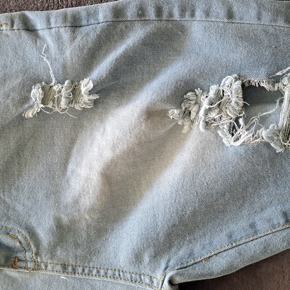 NWOT Acid Wash Distressed Skinny Jegging - Picture 8 of 10